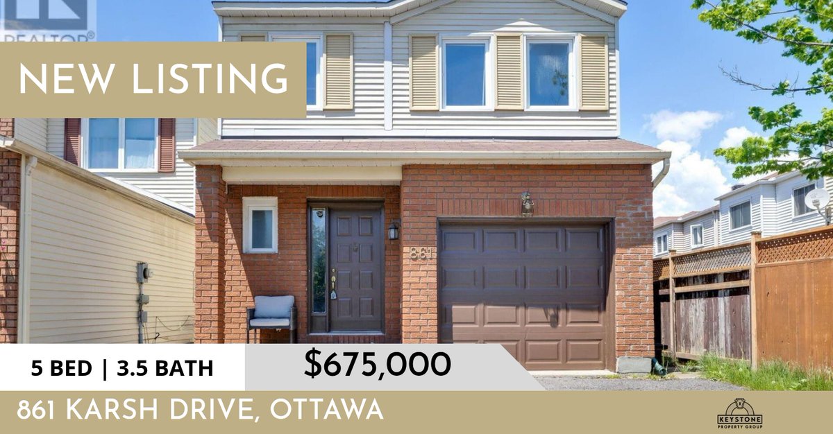 📍 New Listing 📍 Take a look at this fantastic new property that just hit the market located at 861 Karsh Drive in Ottawa. Reach out here or at (613) 265-9300 for more information!

Listed by Mark Ghossein

Ian Soucy
Keystone Prop... homeforsale.at/861_KARSH_DRIV…