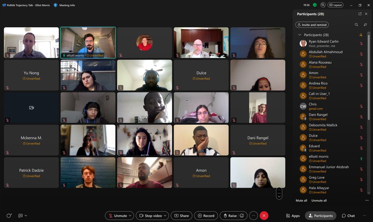 Pollitik_Lab's tweet image. Big thanks to @gelliottmorris for joining us today to deliver our Fall 2025 Trajectory Talk. Follow his work @50plus1news &amp;amp; support his newsletter strengthinnumbers.substack.com