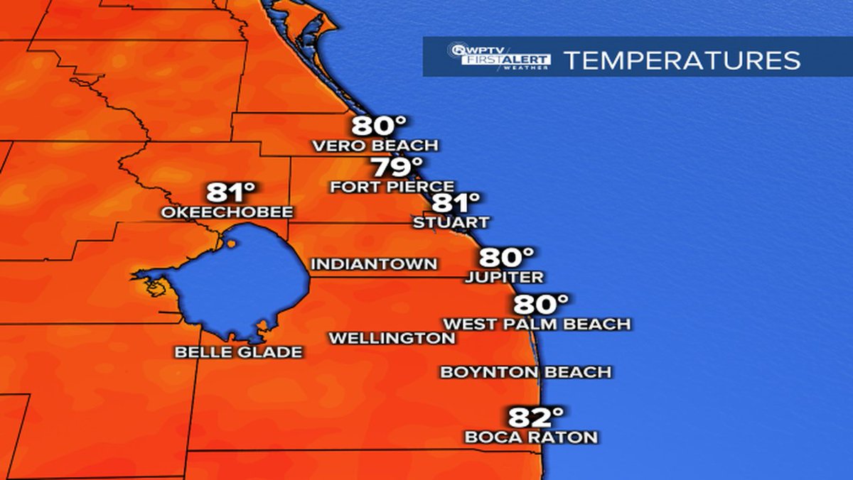 Good afternoon south Florida! Here are the current weather conditions across the area #flwx