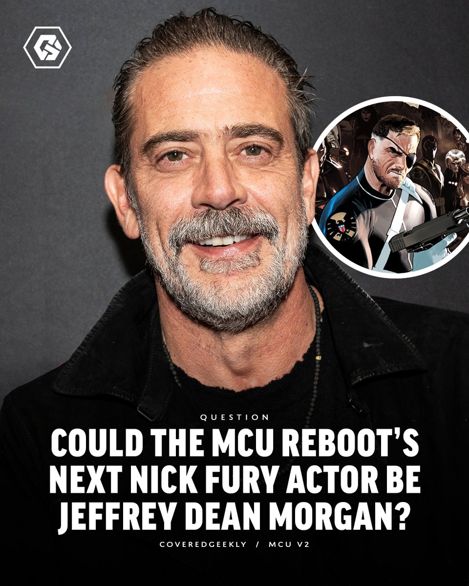 CoveredGeekly's tweet image. Marvel fans are beginning to pitch for Jeffrey Dean Morgan to become the next live-action Nick Fury actor in Marvel&apos;s upcoming MCU reboot.

The reboot, which is expected to see all major roles be replaced by new actors, is set to happen after Avengers: Secret Wars... could this…