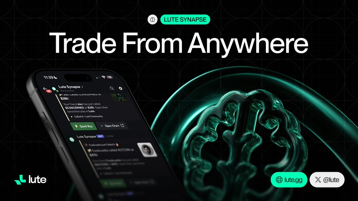 Lute is for traders who want things fast, clear, and maybe even a little  fun. Real-time signals? Check. Social trading? Yep, that too. And you keep  control of your own assets, so