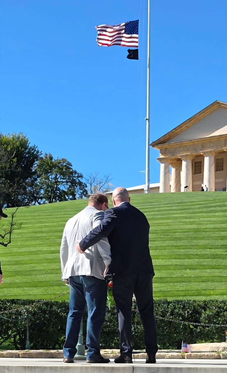We were proud to attend the Annual Wreath-Laying Ceremony at #ArlingtonNationalCemetery to commemorate President John F. Kennedy’s contributions to the U.S. Army Special Forces and his role in authorizing the #GreenBeret as the official headgear for Special Forces soldiers.