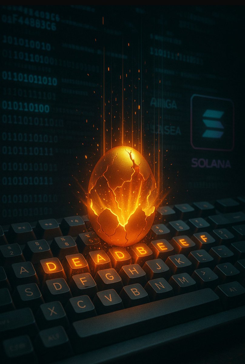 deadbeef503's tweet photo. Long day, full head, but the vision stays sharp.
One step at a time.
Good night, believers & OG‘s. 💀💤
The system hides a few Easter eggs…
Anyone found one yet? 💀
https://t.co/PHWFKIX0u4 🫵
#GM #Web3 #Crypto #Builder #Deadbeef503 #Motivation #KeepBuilding #DevMode #Solana #EarlyGrind #FocusMode