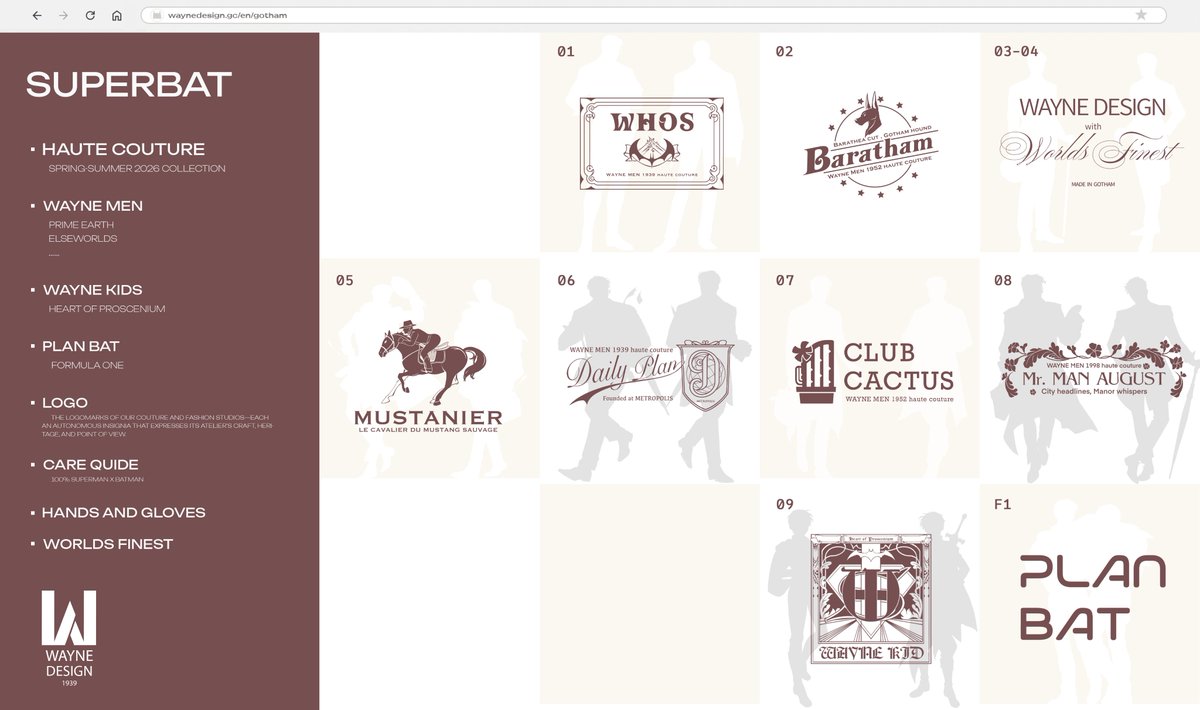 And for WAYNE DESIGN and PLAN BAT? ...planning to build a little website for this ideas — WAYNE DESIGN — a haute couture design department for the WAYNE (yep, totally fictional). I’ve been working on some story settings lately✍️all commission and all for #SuperBat