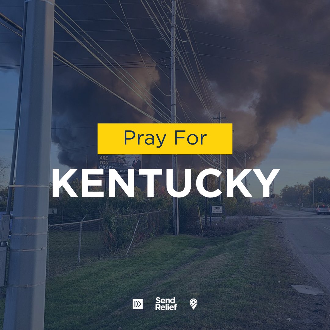 “Before midnight, our team had 350 hot meals, hot coffee, and water on the way, less than four hours from call to delivery. Incredible.” — Ron Crow, KY Baptist Disaster Relief

Pray for Louisville after Tuesday’s tragic plane crash and for those serving with Christ’s compassion.
