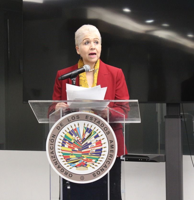 MisionMexOEA's tweet photo. Hoy en el 43 Comité Directivo Permanente de la Comisión Interamericana de Telecomunicaciones (COM/#CITEL) de la @OEA_oficial, México 🇲🇽 presentó su informe 2022-2O26, como Presidencia del Comité Consultivo Permanente II (CCPII): Radiocomunicaciones. https://t.co/MYNoR0BwkT