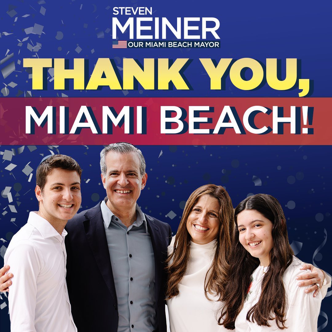 Miami Beach Mayor Steven Meiner tweet media