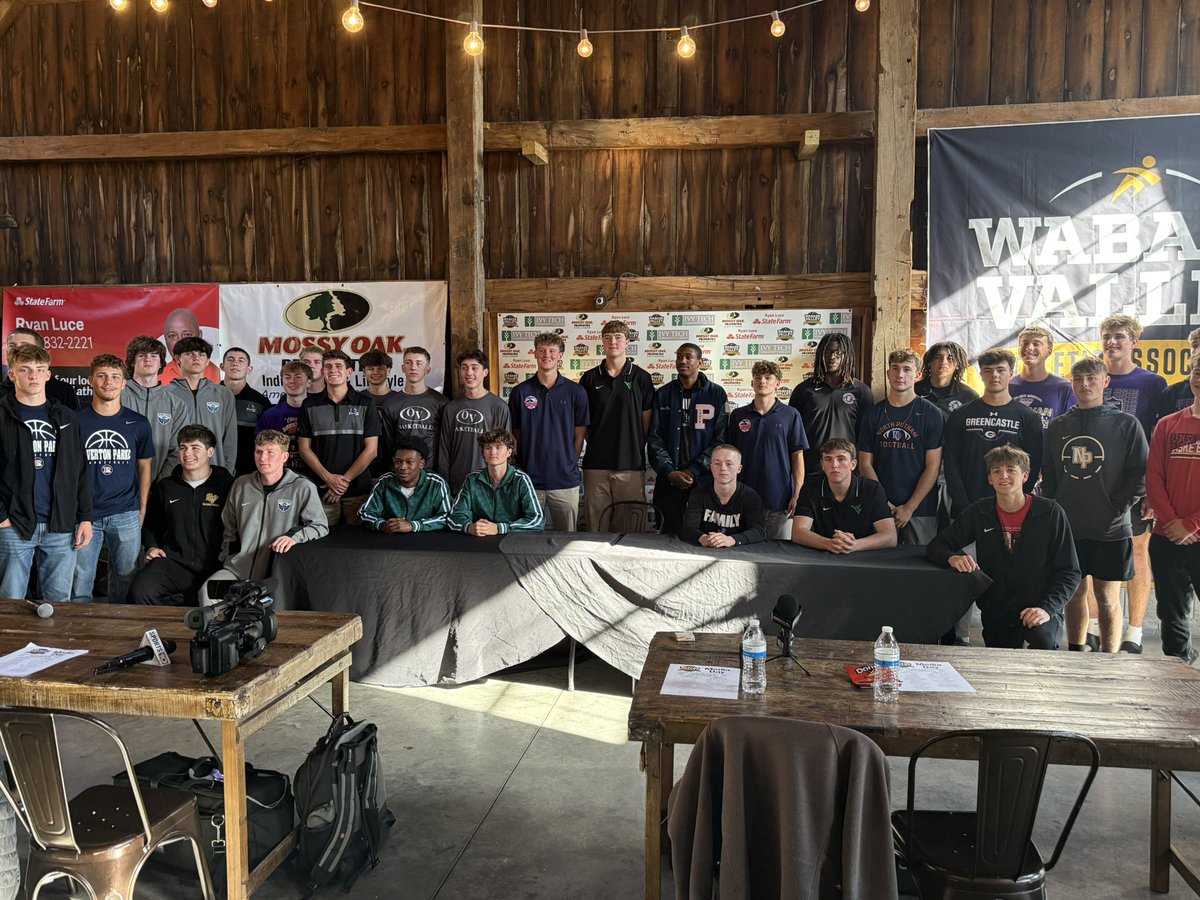 Great day for boys high school basketball with the Wabash Valley Athletic Association Media Day involving 33 area teams. 

Practice starts next week.