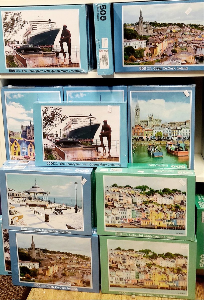 Always a big favourite,
our Cobh jigsaws 🎁

Shantyman is featured in a new arrival this year.

#ChristmasInCobh