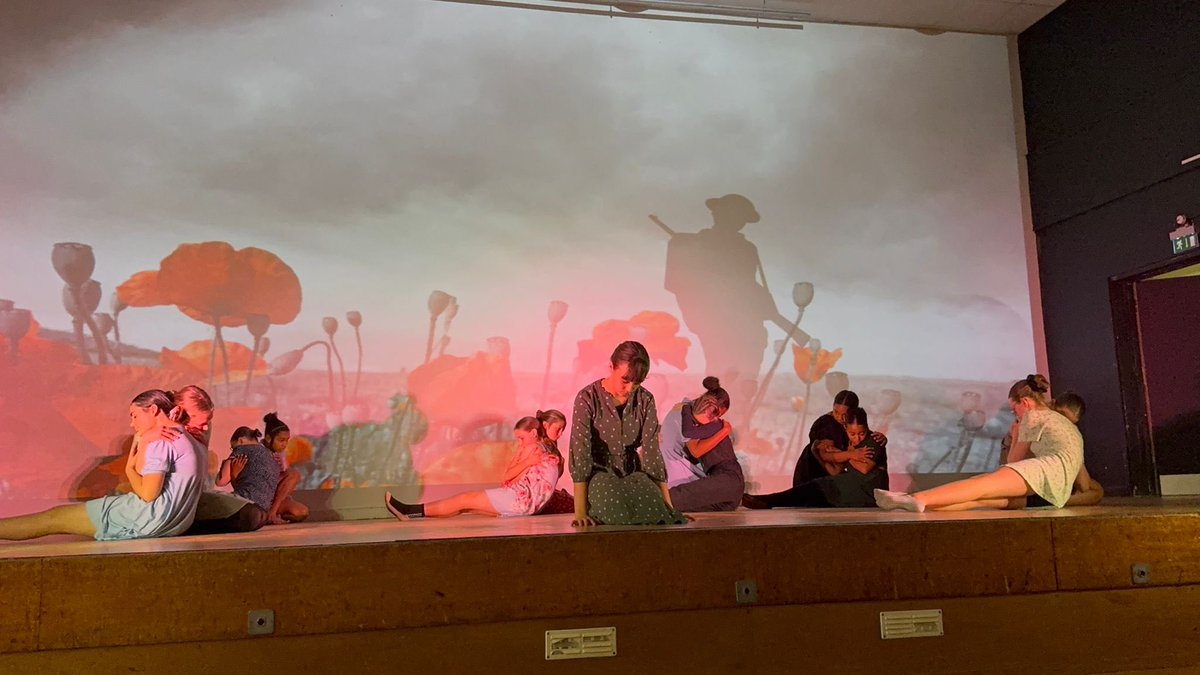 So proud of my dancers for their beautiful Remembrance performance today. You danced with such emotion, maturity, and respect — it was a truly moving tribute. All your hard work and rehearsals really paid off. Well done, everyone! 💫