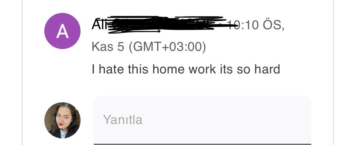 Benim ogrencilerin filtresizligi