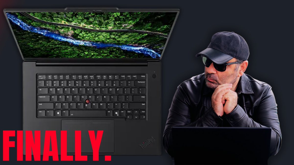 ThinkPad P1 Gen 8 (T1g Gen 8) is HERE and it's... youtu.be/tcFGVoShaGQ?si… 
<a href="/LenovoThinkPad/">Lenovo ThinkPad</a> <a href="/Lenovo/">Lenovo</a> <a href="/intel/">Intel</a> <a href="/nvidia/">NVIDIA</a>