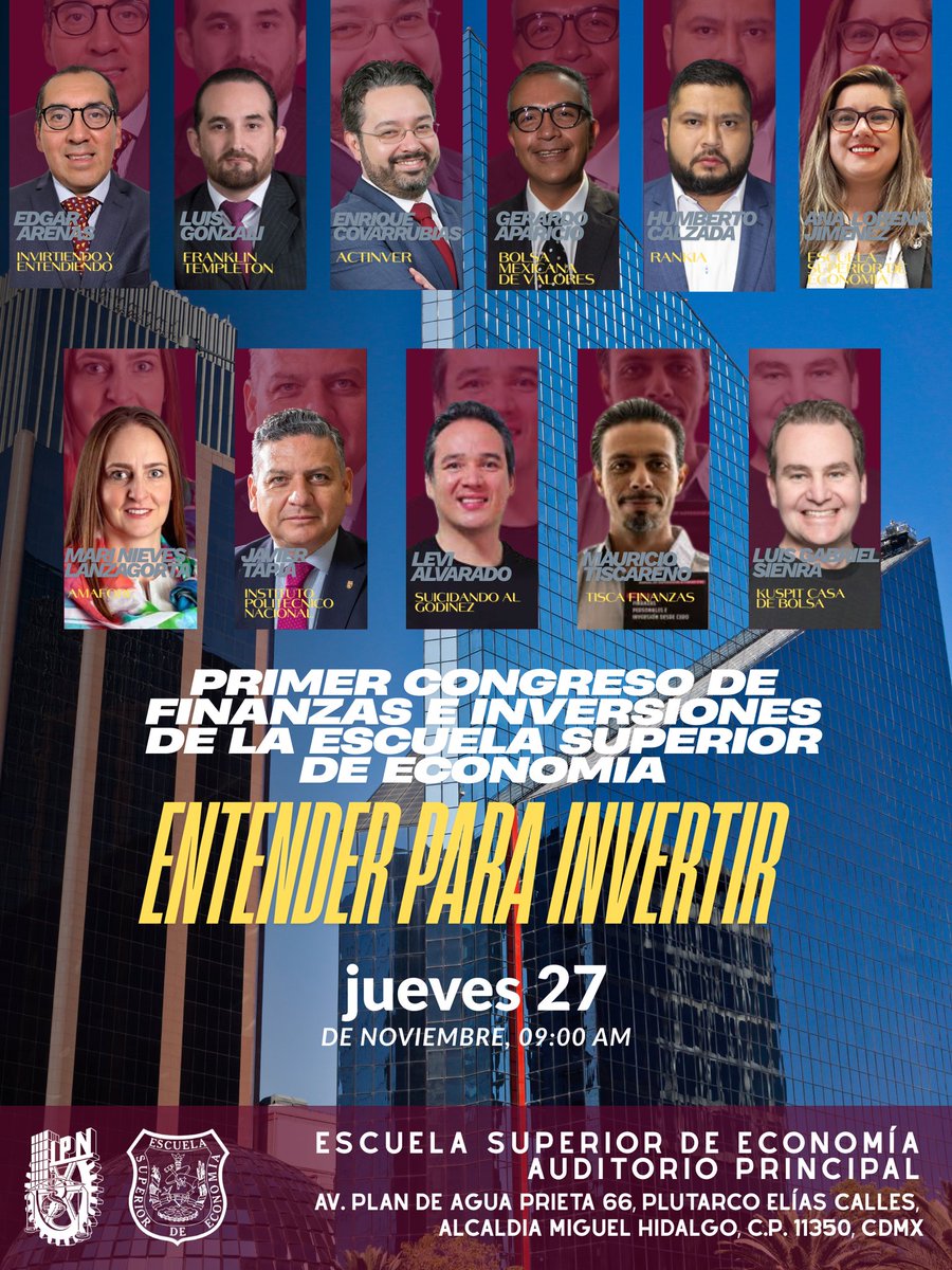 Están todos invitados. Ya saben, si me ven me saludan. 

#invirtiendoyentendiendo #entenderparainvertir