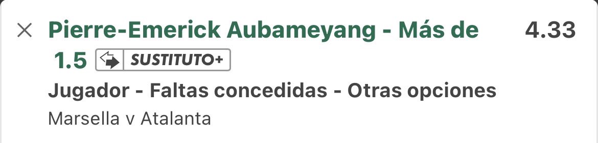 pickalg1's tweet image. Champions League ⚽️

Cuota @4.33 y @1.72

Stake 0.5 y 1