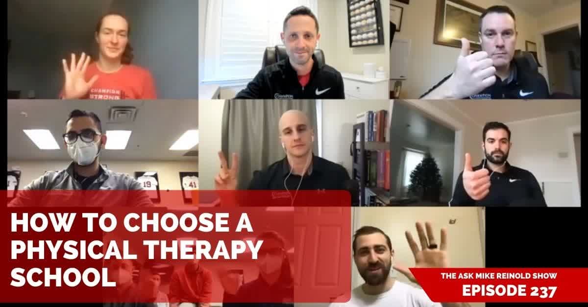 How to Choose a Physical Therapy School mikereinold.com/how-to-choose-…