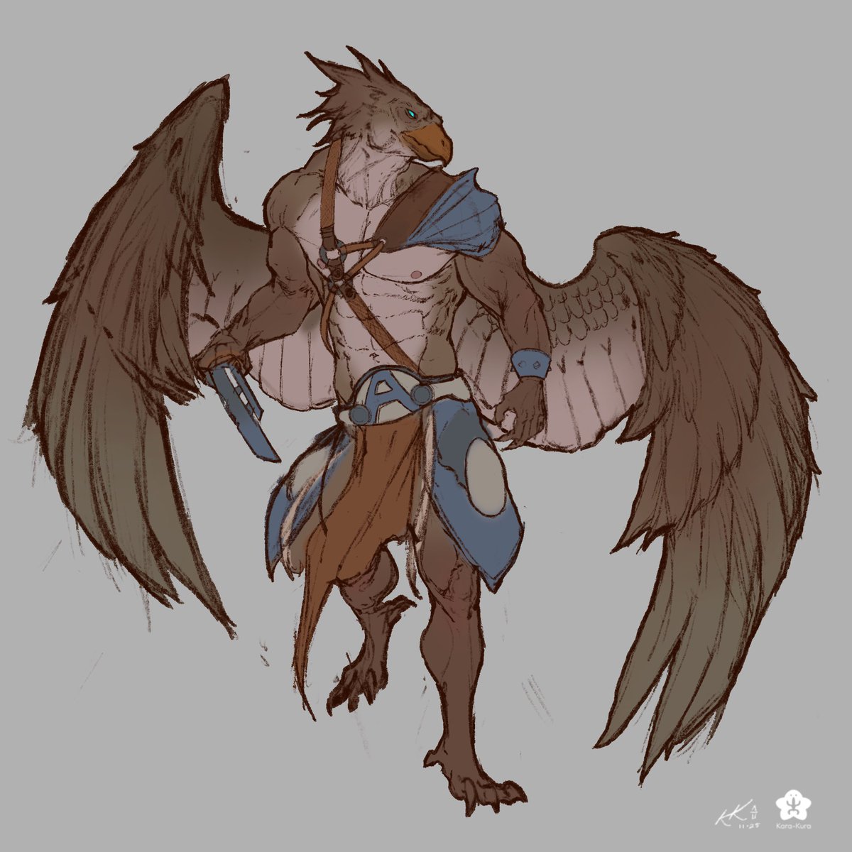 Feathers fly, enemies cry. This bird doesn’t chirp, it conquers. 🦅🔥
#art #WIP