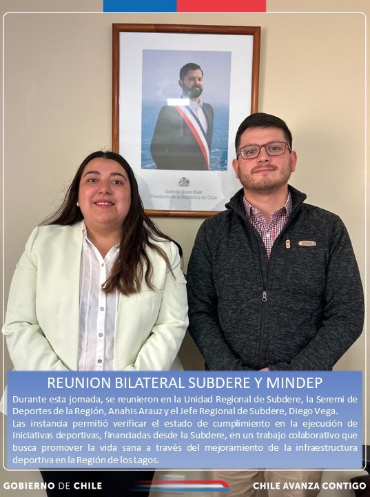 El trabajo colaborativo ha sido la formula para acercar recursos del Estado a las comunas de la Región de los Lagos, buscando mejorar su infraestructura deportiva, promoviendo así estilos de vida sana en la población.

#SubdereLosLagos #Deportes #ChileAvanza