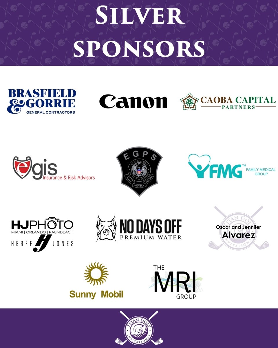 We would like to thank our Titan Golf Invitational Silver Sponsors for their support! 

Your participation directly funds our academic and athletic programs, helping us deliver a private-school caliber education—tuition-free.