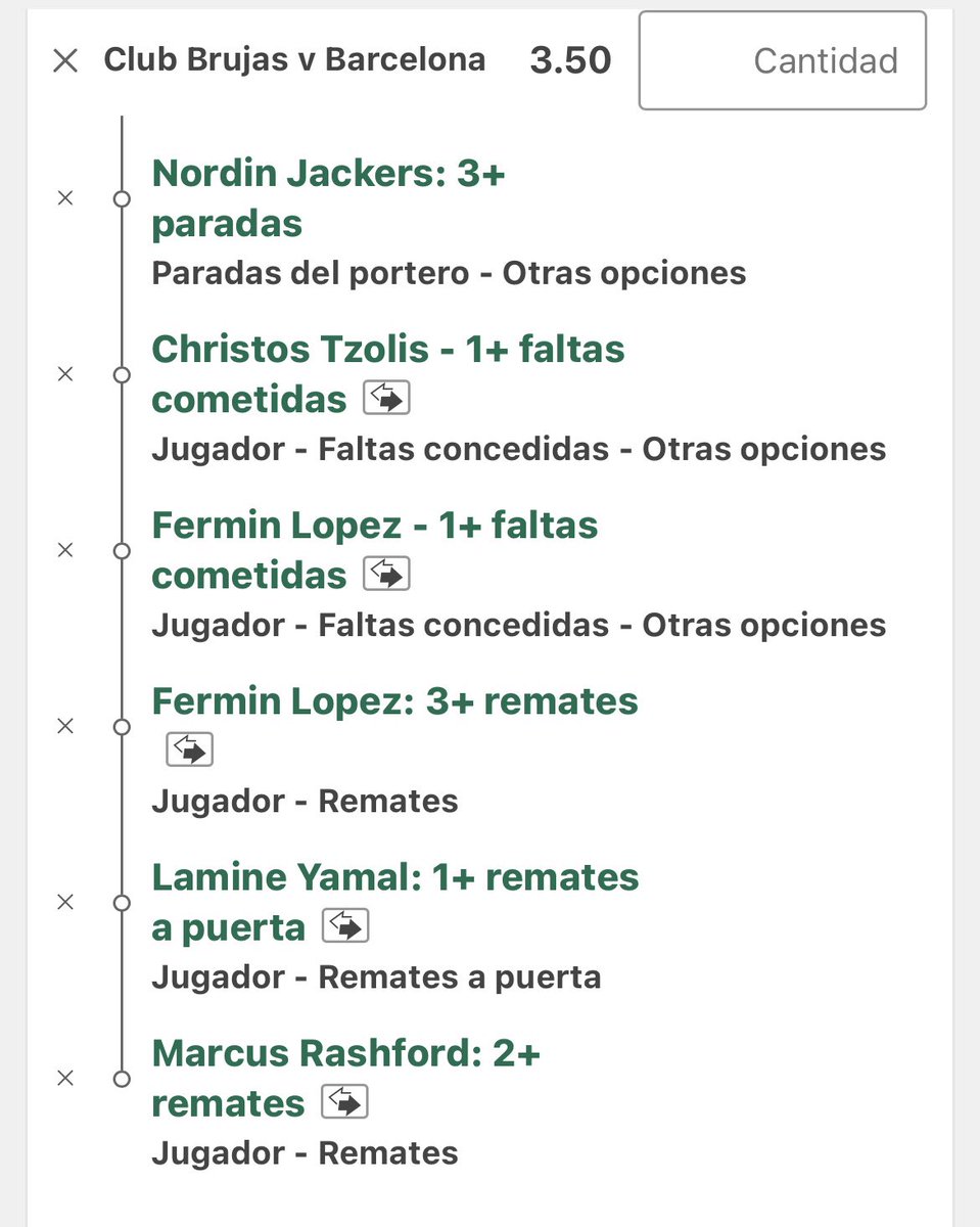 pickalg1's tweet image. Champions League ⚽️

Funbet cuota @3.50 para el aumento