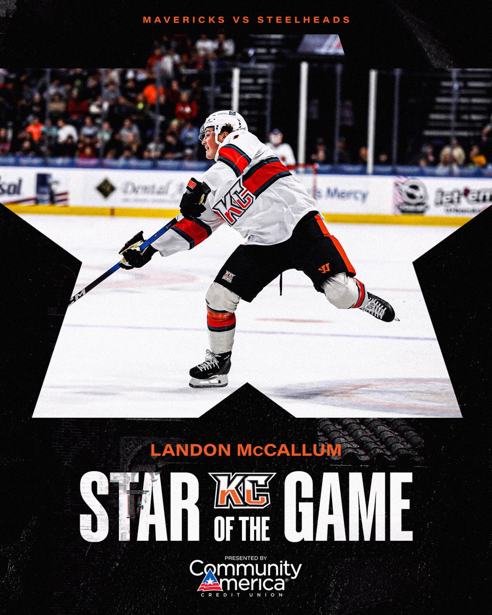 Two goals and one assist lead to Lando being today’s <a href="/CommunityAmerCU/">CommunityAmerica</a> Star of the Game!