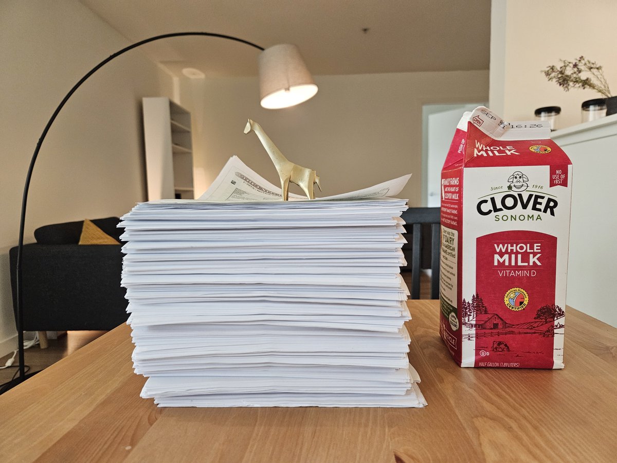 From J-1 to Green Card in 15 months. 

I'm open-sourcing my complete 1600-page EB-1A petition (pictured).

Includes:

→ Complete LaTeX petition template
→ Example reference letters
→ Timeline

In light of Trump's comments on streamlining the EB-1A process, there's never been a