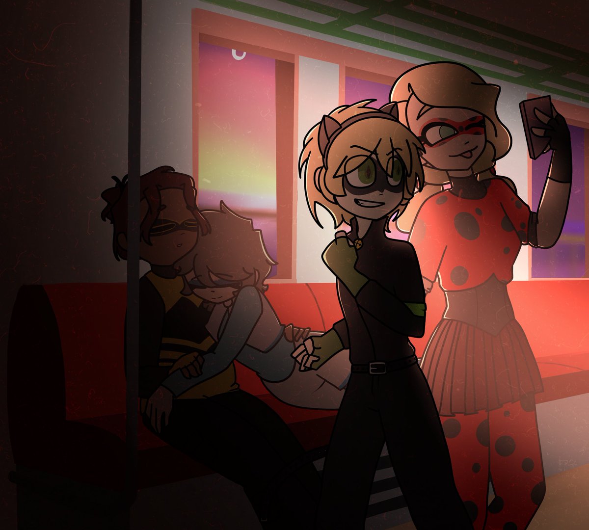 fhs_fd's tweet photo. Dibujo muuuuy tarde para halloween

Espero que la hallan pasado bien y ahora felices fiestas!!! 

#fnafhstober2025 #fhstwt #fhs #fhs_FD https://t.co/E3lUtrIHB0