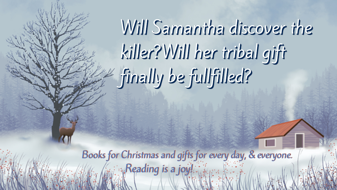 Sam chases a killer…pulled by her Abenaki heritage, she’s  afraid of what would happen after opening that doorway—tapping into her tribal gift.  Could it help to discover the truth?  About the killer…or about herself?   amazon.com/WOODS-Murder-N… #MurderMystery #crimethriller