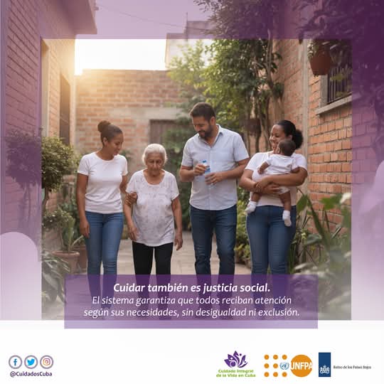 Cuidar también es justicia social. 
El sistema garantiza que todos reciban atención según sus necesidades, sin desigualdad ni exclusión.
#CuidadosCuba #MtssCuba