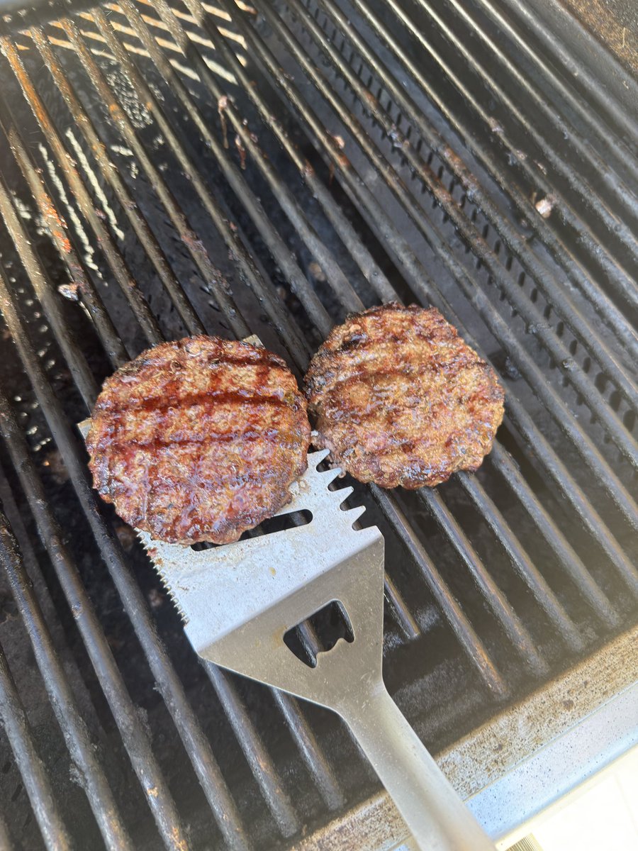 Sup X? Rate my burger grill marks