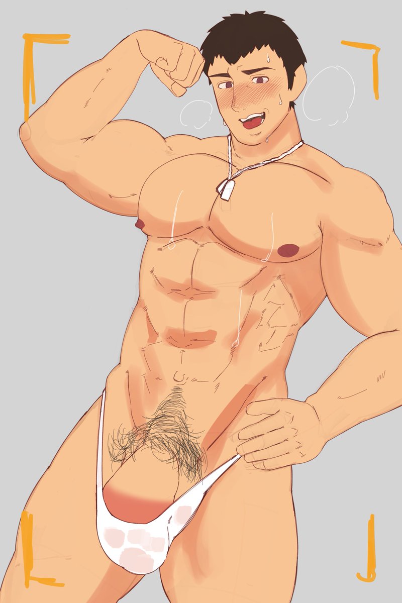 ちょっとポーズ調整したｮ🤏