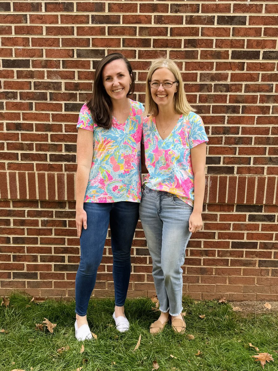 MrsVayersClass's tweet image. You know it’s going to be a great day when you twin with your co-teacher!🩷 @LowesIslandElem