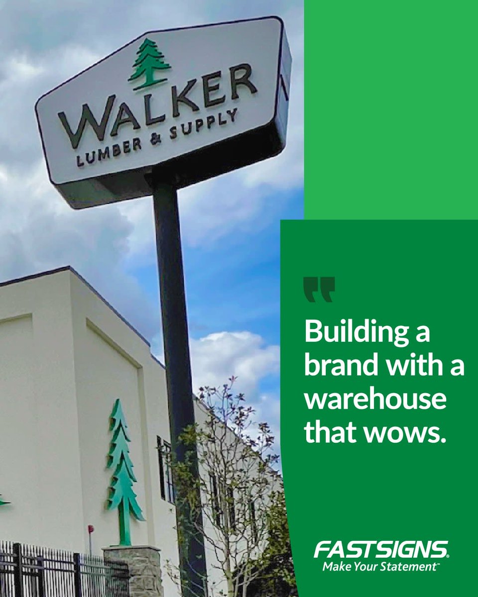 FASTSIGNS's tweet image. Build your vision with custom signage that reflects brand strength and create a space that makes a lasting impression.

fastsigns.com/products/exter…

#FASTSIGNS #MakeYourStatement #BusinessVisibility #VisualSolution