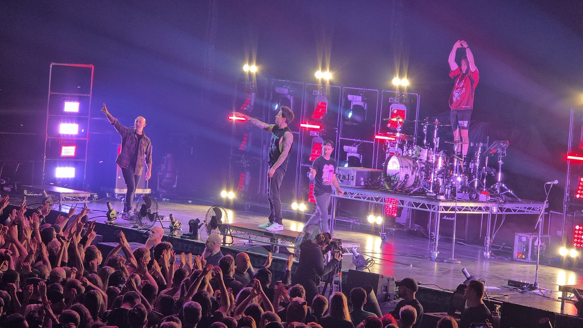 #SimplePlan Vorband einfach geiler als Main Act 🫣