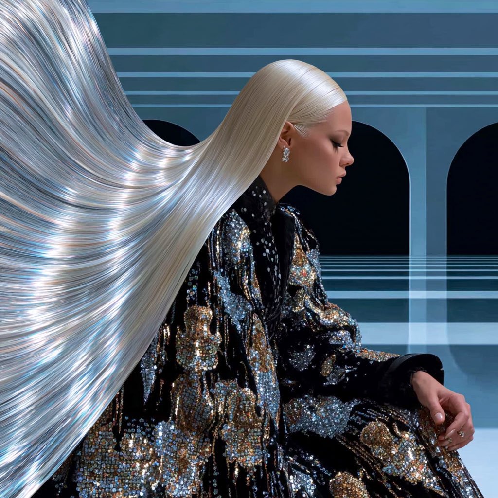 Silent, radiant, untamed…she flows