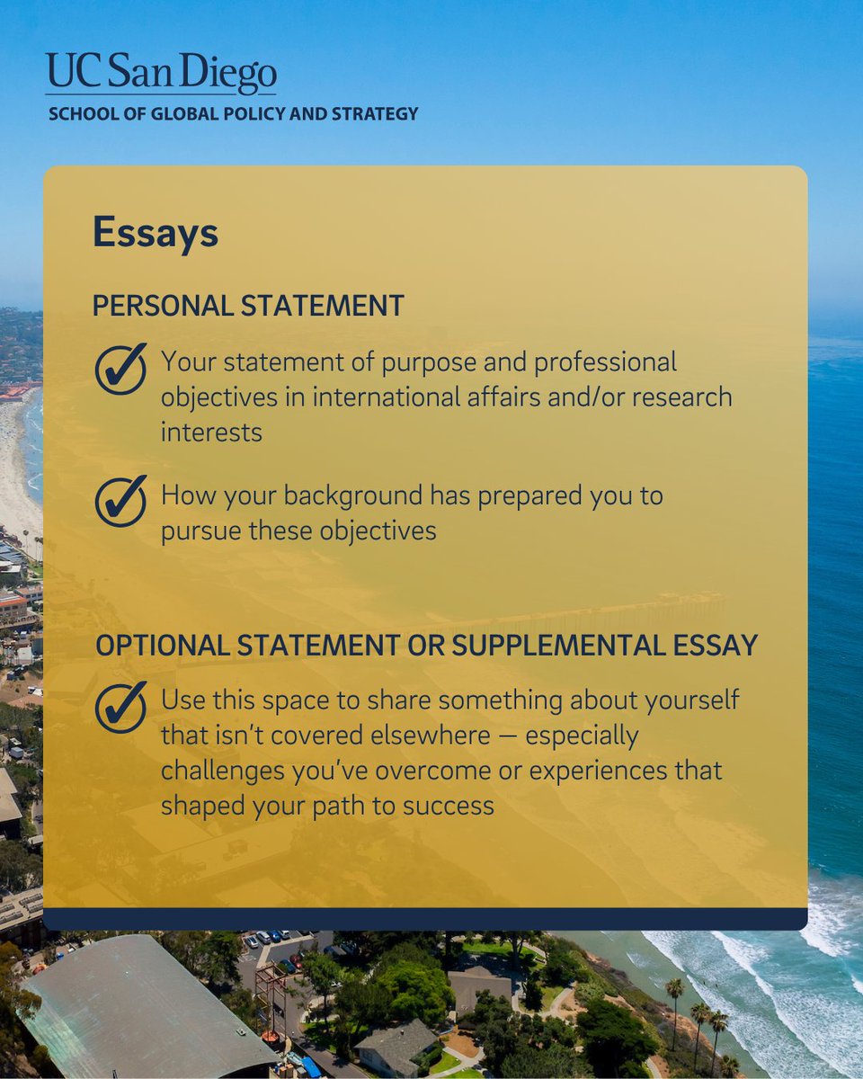 GPS_UCSD's tweet image. The early notification deadline for our MIA, MPP and MCEPA degree programs is quickly approaching! Check out the admission requirements below and apply by Dec. 4: ow.ly/ROsC50XnlRG
