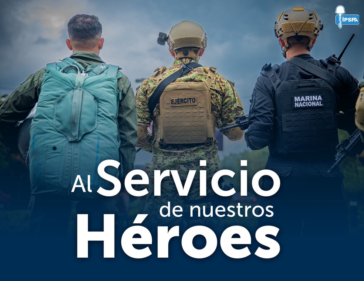 Somos el sistema previsional diseñado especialmente para los miembros de nuestra Gloriosa Fuerza Armada de El Salvador. 🇸🇻🪖🚁🔱  
Nuestros servicios:  ipsfa.gob.sv/ipsfa/?page_id…