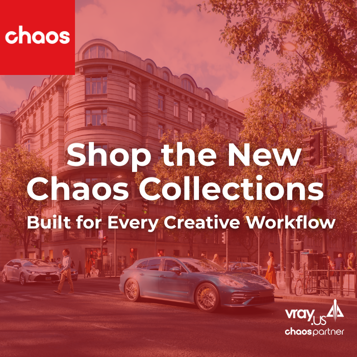 Trinity3D's tweet photo. Chaos has launched a new suite of software collections to support the way modern designers work. From real-time concept development to high-end animation and VFX.

Shop all collections here: https://t.co/Rw6ZLNCLNP https://t.co/ptEv01UtDy
