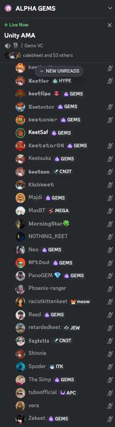 0xAlphaGEMs's tweet image. Great session with @UnityAcademyInc by @CalebUnity_ 

GEMs are learning more tools to trade better 

The Keet family is grateful 💎