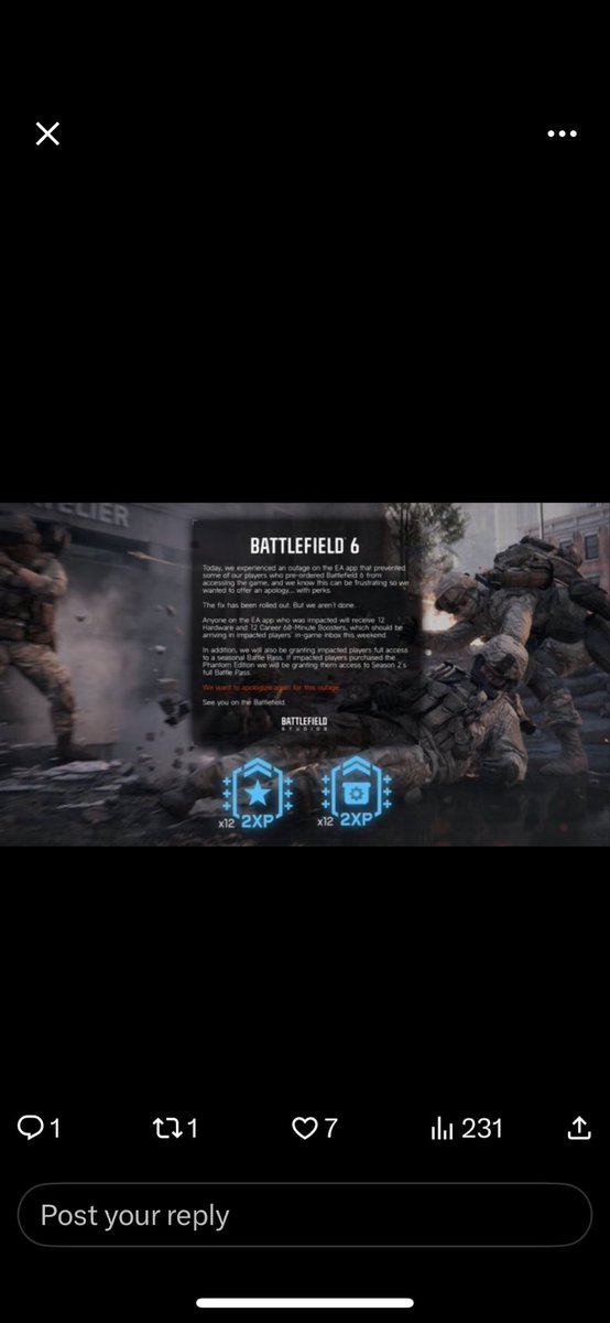 DK_Grinding's tweet photo. @Lex_mate Any chance you can sort this issue out! Loads of us in the official EA forum who haven’t received anything! 7300 plus comments in it already 

https://t.co/adgyEklU8j https://t.co/jQuCyRRImH