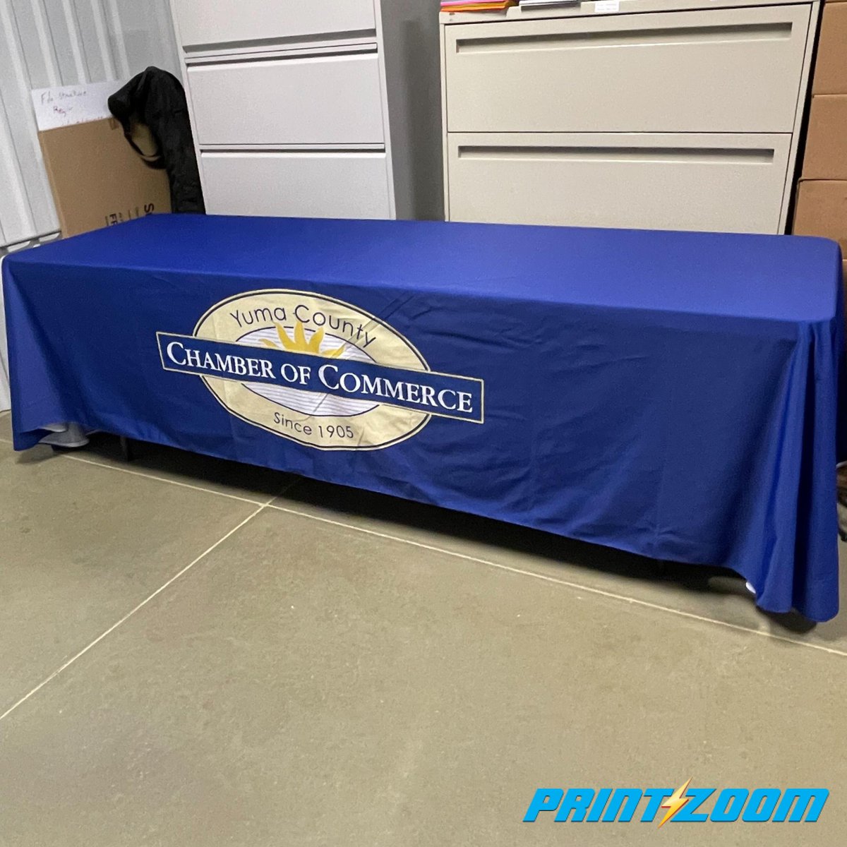 PrintInAFlash's tweet image. 🖌️ Design by: Imaginary Friends Design Studios
8ft Custom #Tablecloth
Retractable Banners

👏 Huge thanks to the Yuma County Chamber for trusting this creative + production dream team to bring your vision to life! @yumachamber

 #banners #PrintZoom #Printinaflash