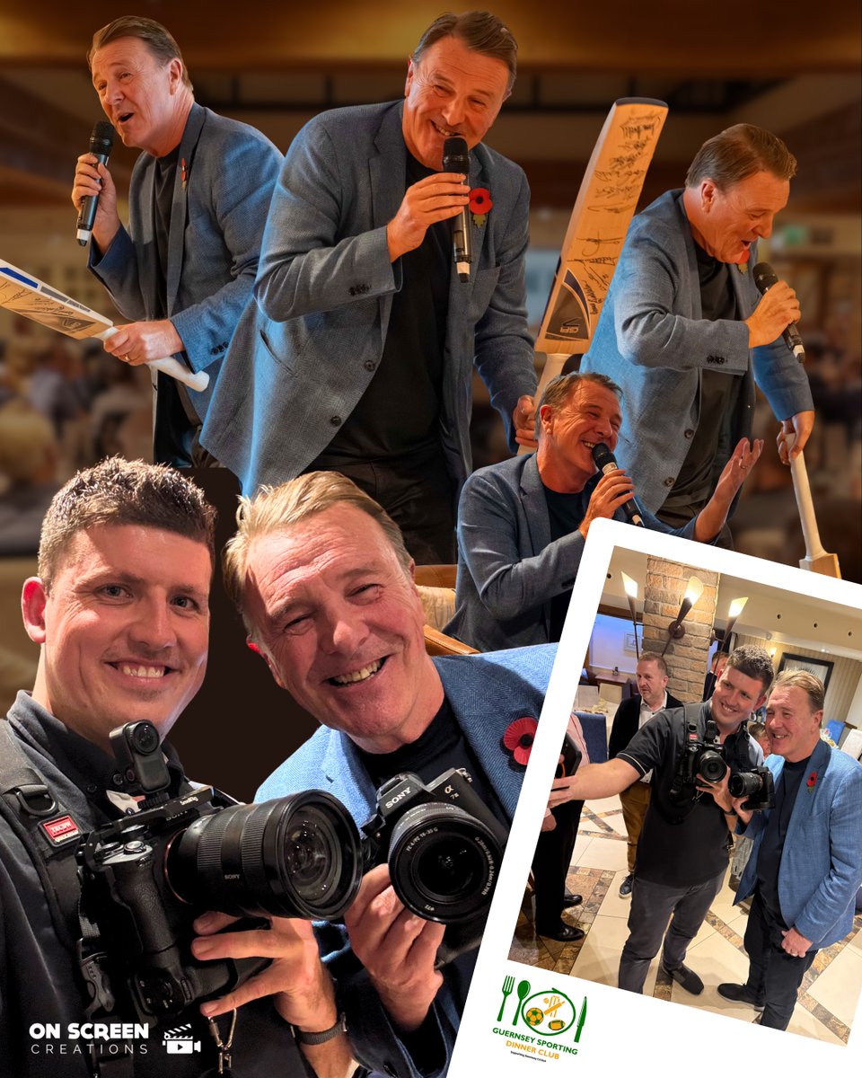 What a night! We had the pleasure of capturing the final Guernsey Sporting Dinner Club event of 2025, featuring the brilliant Phil Tufnell — and we’ll be honest, it was tough to keep the camera steady from laughing so much!

Bring on 2026 👊