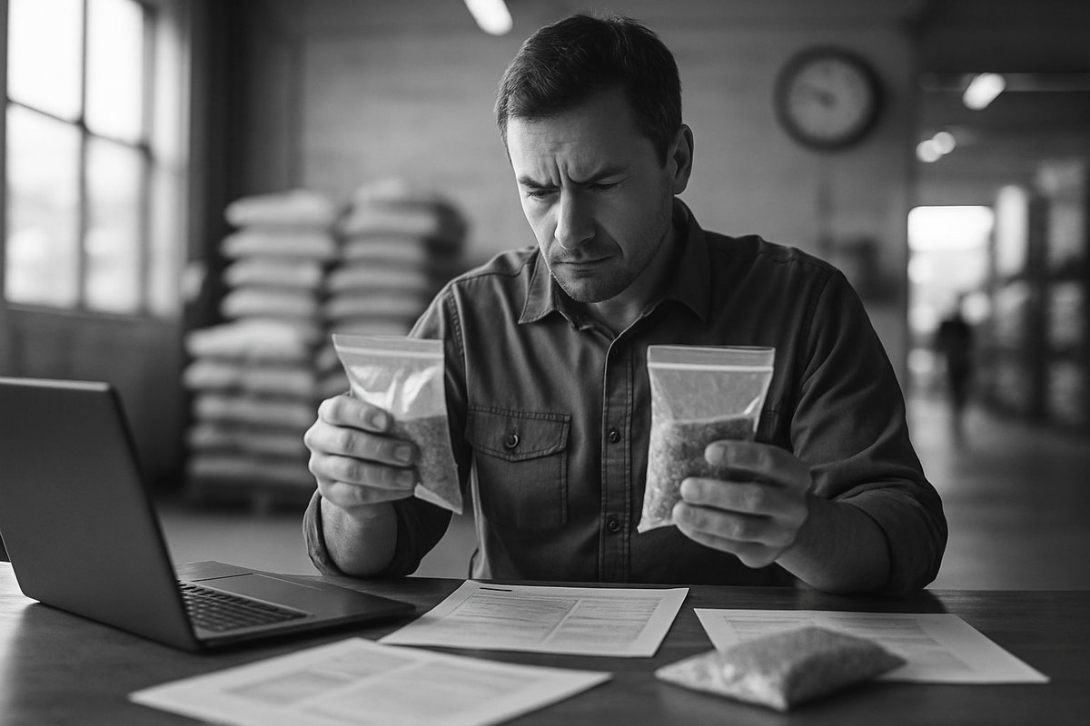 feedprecision's tweet image. Manual purchasing slows you down.

Precision Feed streamlines ingredient sourcing—from RFQs and supplier quotes to bid comparison and confirmation.

Cut out the bottlenecks, keep barns supplied, and move feed where it needs to go—faster.

precisionfeed.com