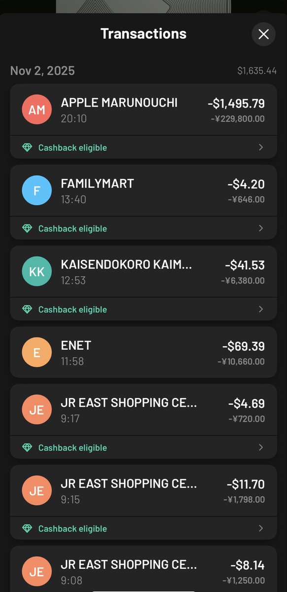 0xwzd's tweet image. I bought an iPhone 17 Pro Max using my @ready_co Card a few days ago in Tokyo, and scored a nice cashback in $STRK! 💯