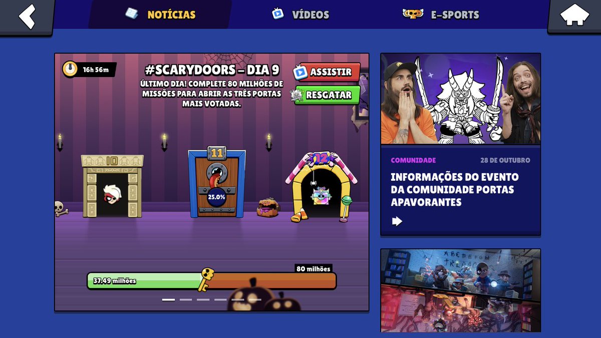 Gustavinoff's tweet photo. #scarydoors #BrawlStars @BrawlStars @supercell https://t.co/kYO26BSPOp