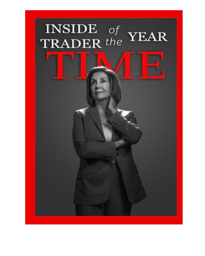 bamannes's tweet photo. Political corruption at the highest level.  Insider trading on a scale only a career politician could pull off. https://t.co/6CBeaJ435B