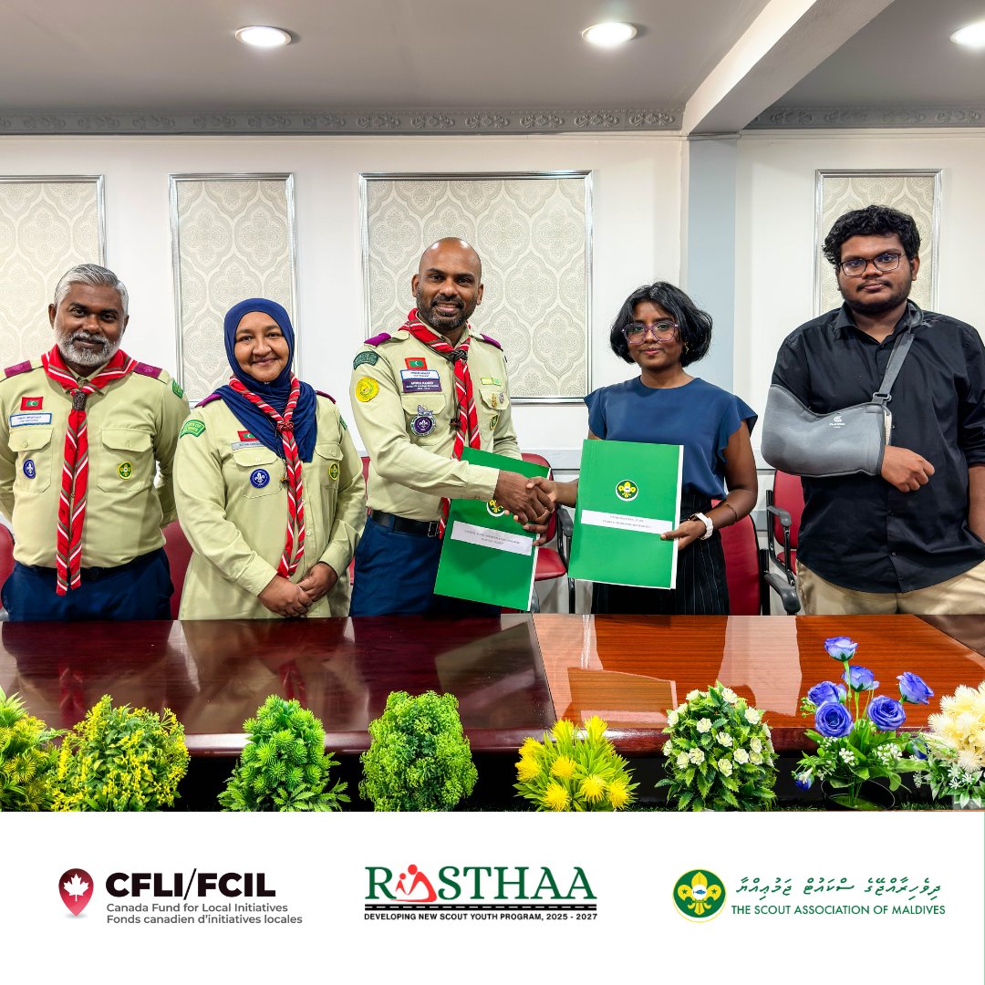 ScoutsMaldives's tweet image. The research phase of the Rasthaa Project has officially begun!   

A signing ceremony was held with Ms. Fathimath Ansam Waheed, the appointed consultant, marking the start of two research studies under the project.

@CanHCSriLanka