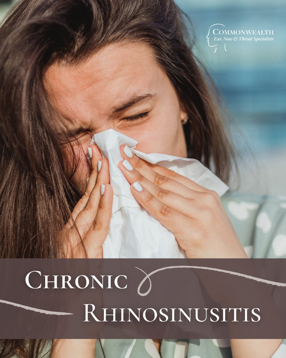 🤧 Chronic sinus pressure or congestion? You might have chronic rhinosinusitis.

Our ENT specialists can help identify the cause and provide personalized care to improve your comfort. 🩺👃

🖥️ | vist.ly/4cyy6
📞 RICHMOND | (804) 525-4231
📞 MIDLOTHIAN | (804) 378-7443