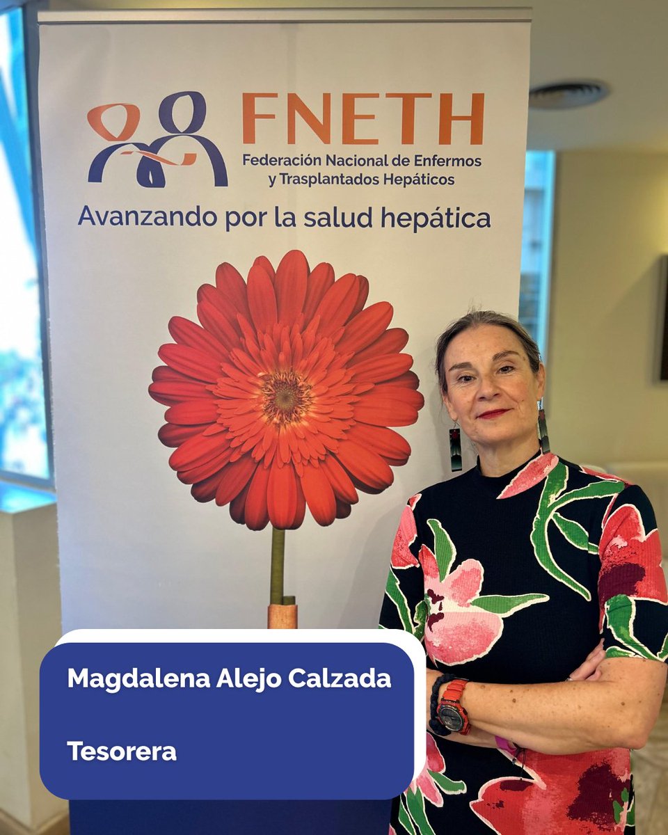 fehigado's tweet photo. @AlbiEspana @ATHCAT @asohemad ⭐ Magdalena Alejo, presidenta de la Asociación de Personas Enfermas y Trasplantadas Hepáticas de Castilla y León, se encargará de ser la tesorera de la entidad

#FNETH https://t.co/ac6WdQLaJa