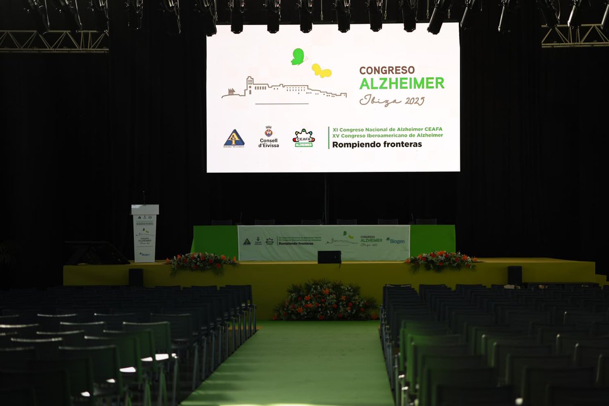 🟢 ¡Ya estamos preparad@s en Ibiza!

En unos instantes arranca la inauguración del XI Congreso Nacional de Alzheimer CEAFA, “Rompiendo Fronteras”, con las primeras intervenciones de:

👉Carolina Escandell, consejera de Bienestar Social, Familia e Igualdad del <a href="/Consell_Eivissa/">Consell d'Eivissa</a>
👉
