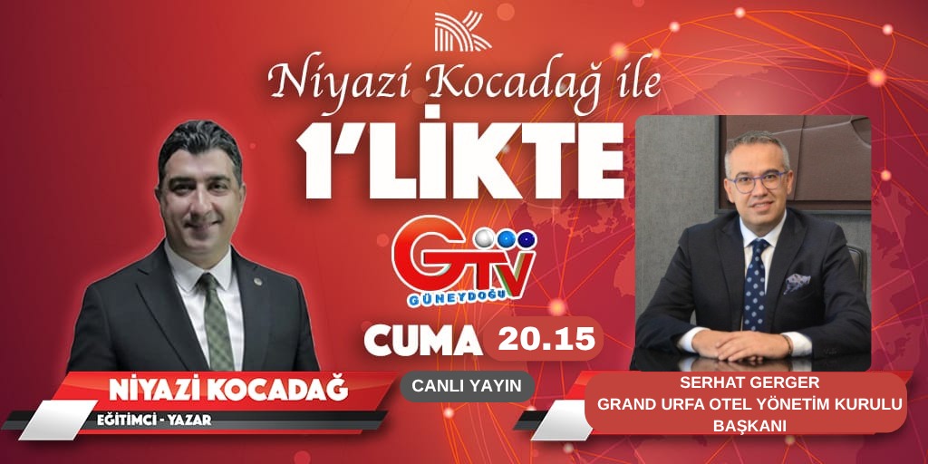 Turizmci, Turizm yatırımcısı Serhat Gerger ile Cuma 20:20 de Güneydoğu Tv de 1'likteyiz...